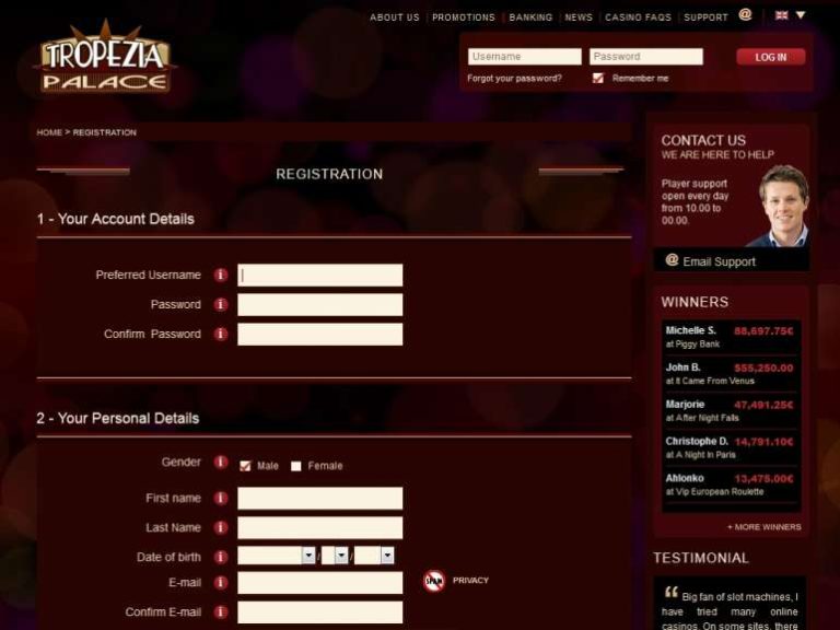 Comment jouer en mode démo sur Tropezia Palace ?