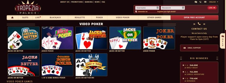 Les astuces au Poker sur Tropezia Palace